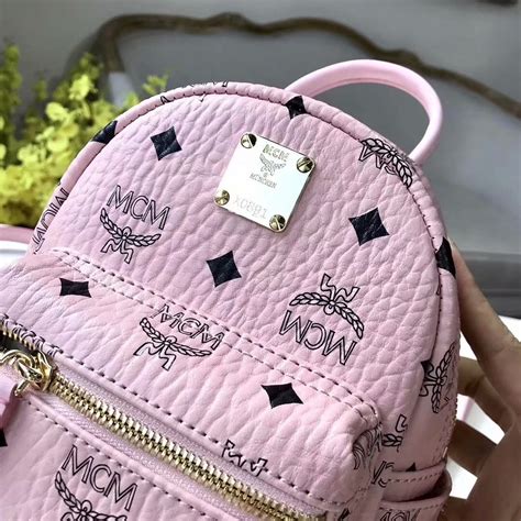replica mcm mini backpack